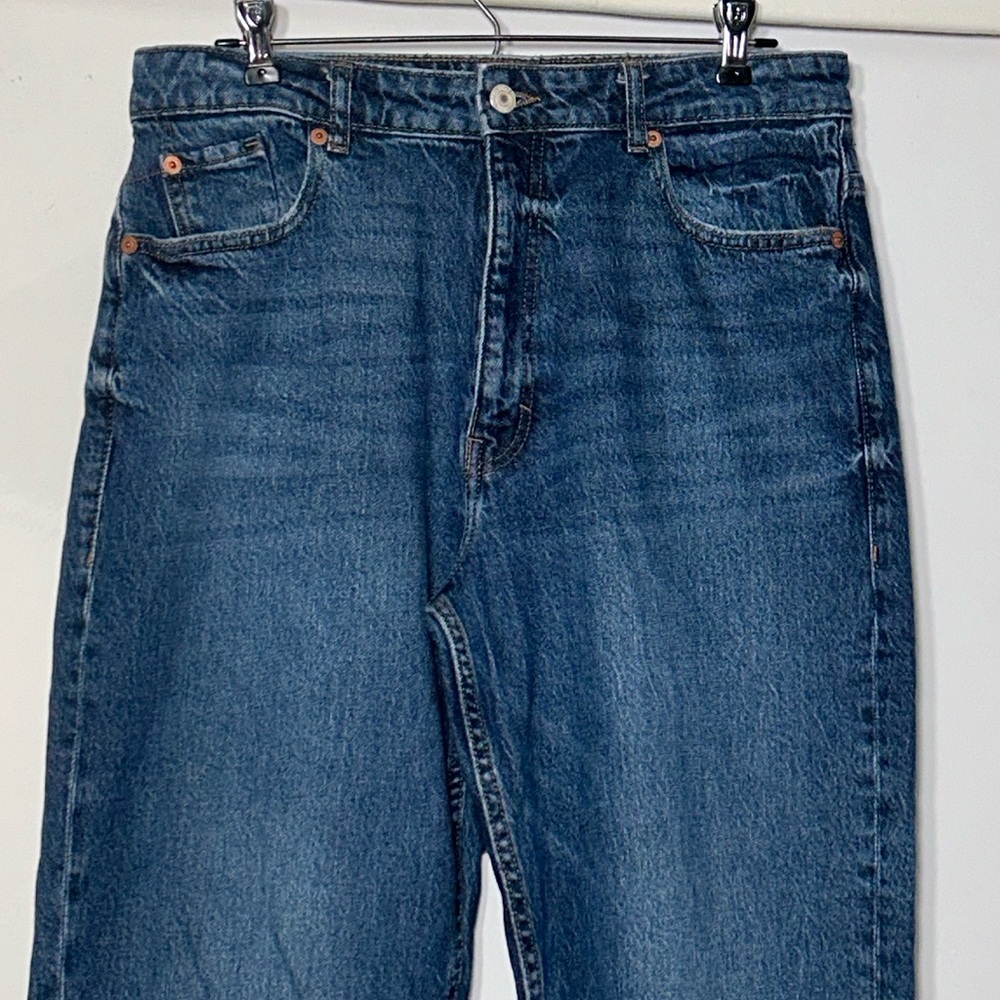 Zara OVERSIZE TRF RELAXED JEANS WITH A HIGH WAIST